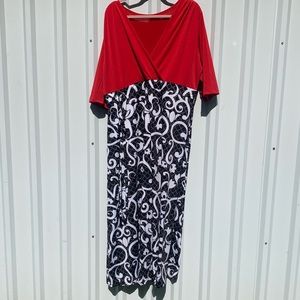 NWOT Elbow Length Maxi Dress by Flirty Pink